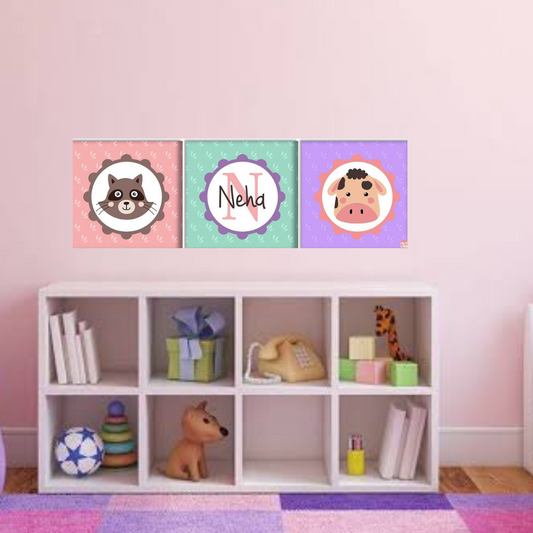 Personalized Wall Decor - Cat and Cow