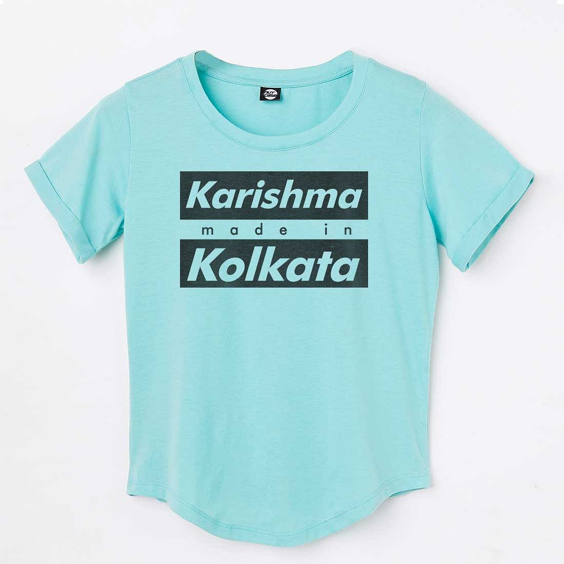 Custom Tees Printing Women s Tshirt Made in Kolkata