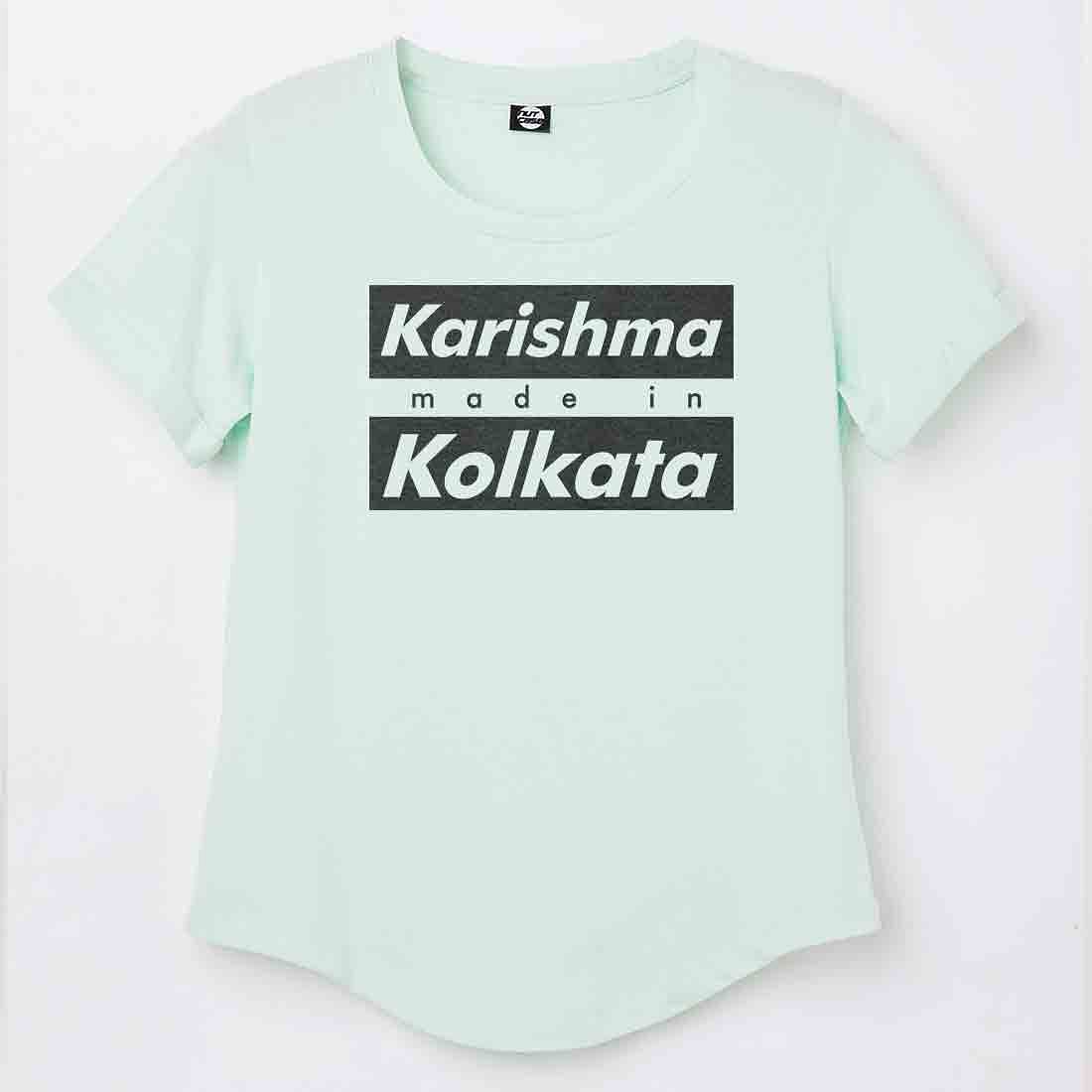 Custom Tees Printing Women s Tshirt Made in Kolkata