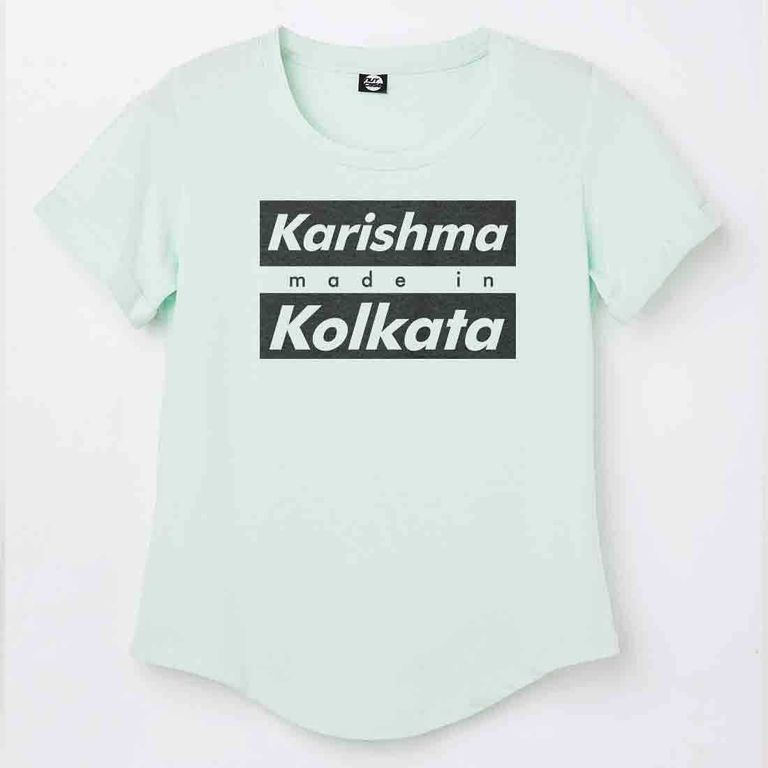Custom Tees Printing Women's Tshirt - Made in Kolkata Nutcase