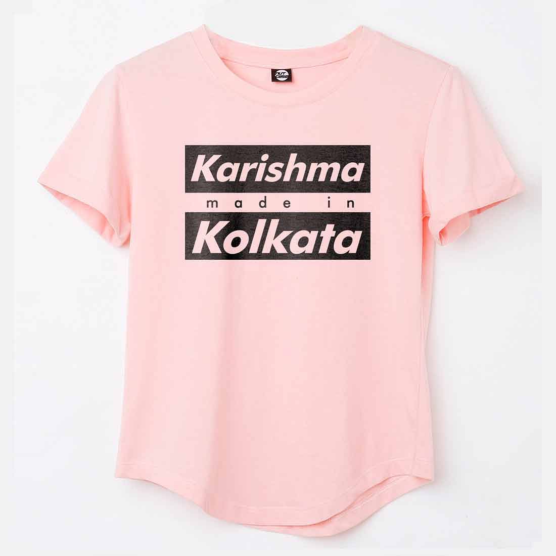 Custom Tees Printing Women s Tshirt Made in Kolkata