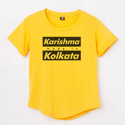 Custom Tees Printing Women's Tshirt - Made in Kolkata Nutcase