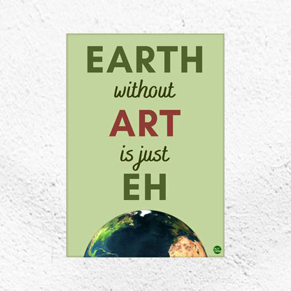 Designer Wall Art Decor Hanging for House - Earth Without Art Nutcase