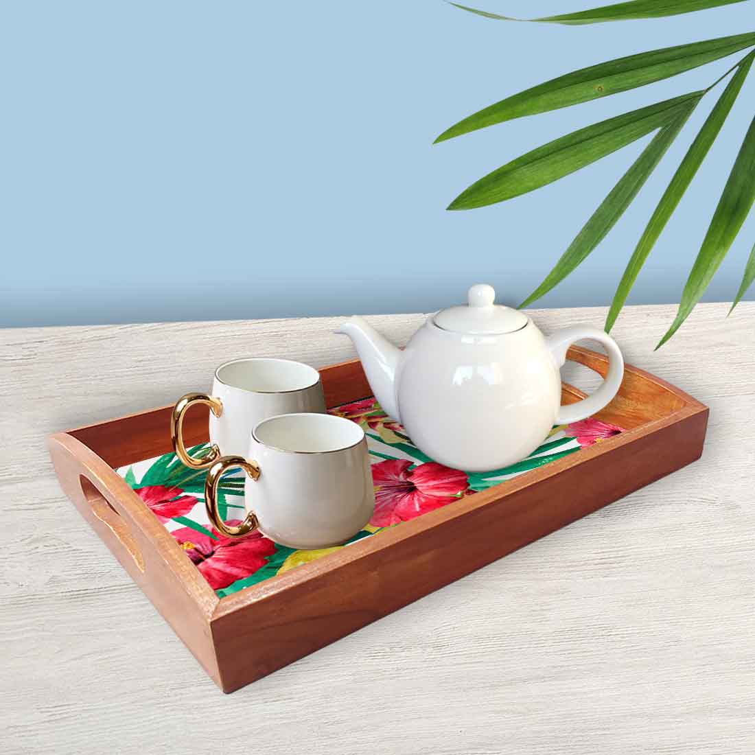 Wooden Serving Platter for Serving Tray Home Décor and Kitchen