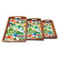 Wooden Nesting Trays for Serving Set of 3 for Kitchen & Dinign Use