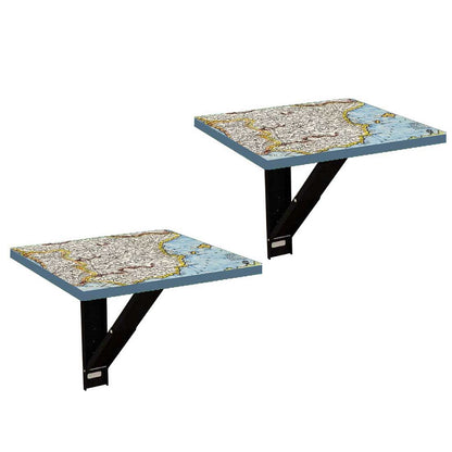 Set Top Box Stand Wall Mount Stylish - Map Nutcase