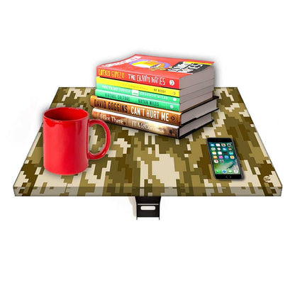 Set Top Box Stand Wall Mount - 8 Bit Camouflage Desert Storm Nutcase