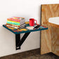 Fold Down Wall Fixed Bedside Table With Desk - Yellow Flower Nutcase