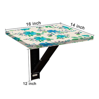 Fold Down Table Bracket - Blue Flower Nutcase