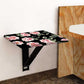 Bedside Table Foldable   - Pink Rose Nutcase