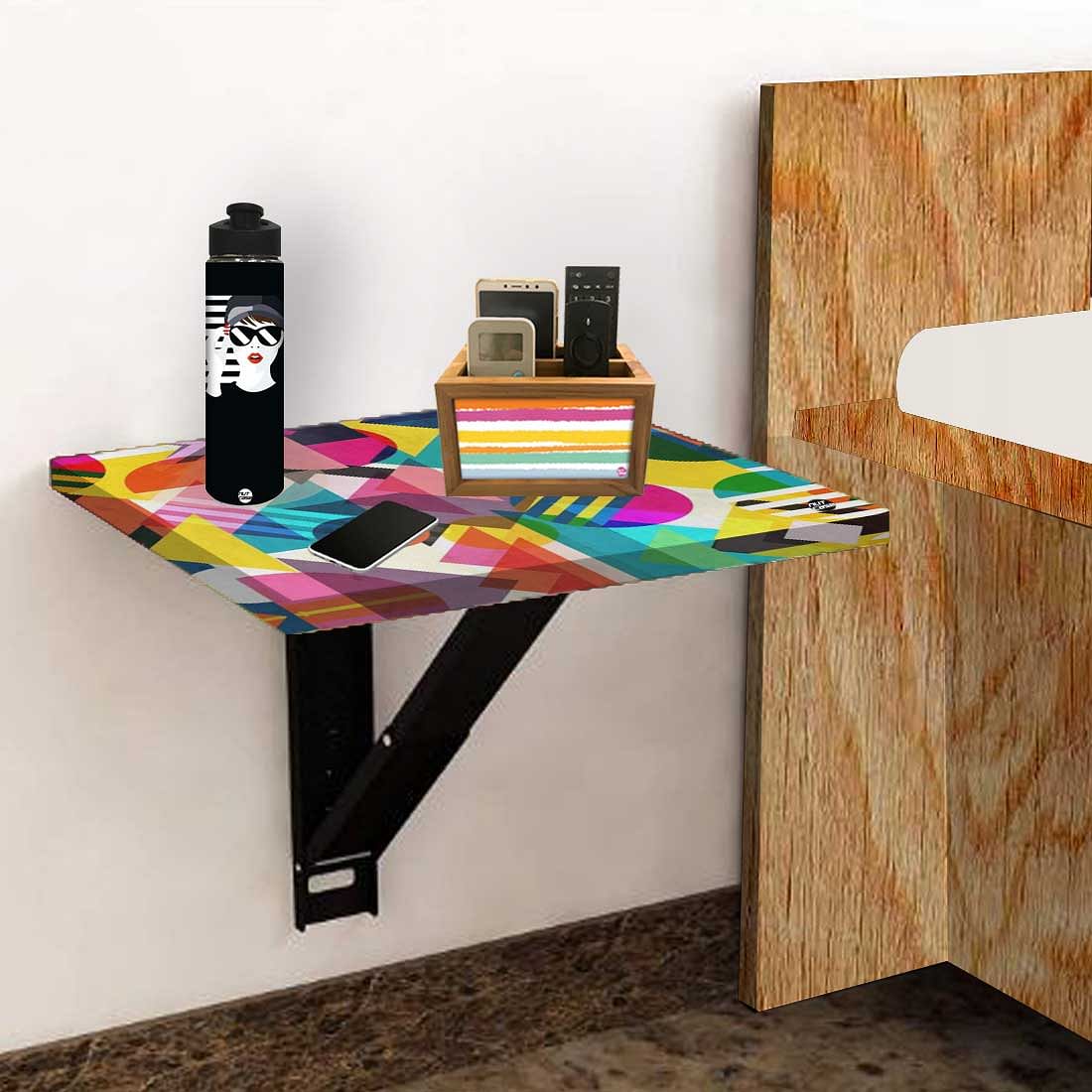 Tv Setup Box Stand Wall Mount - Designer Pattern Nutcase