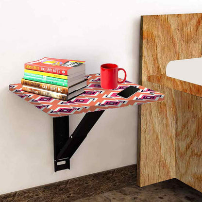 Bedside Table Floating - Diamond Pattern Nutcase