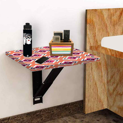 Bedside Table Floating - Diamond Pattern Nutcase