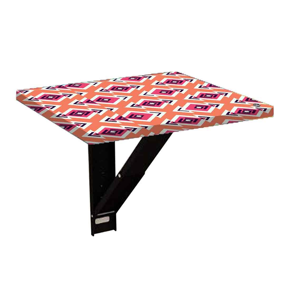 Bedside Table Floating - Diamond Pattern Nutcase