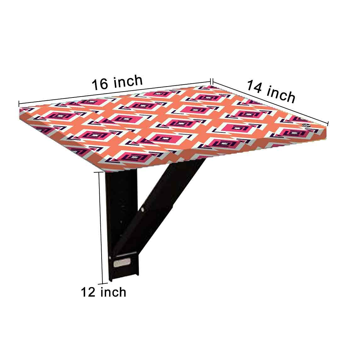 Bedside Table Floating - Diamond Pattern Nutcase