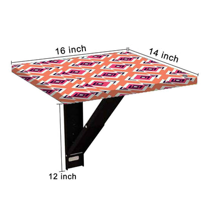 Bedside Table Floating - Diamond Pattern Nutcase