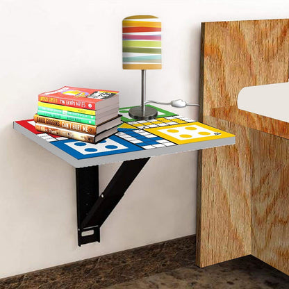 Fold Down Wall Mounted End Table  - Ludo Nutcase