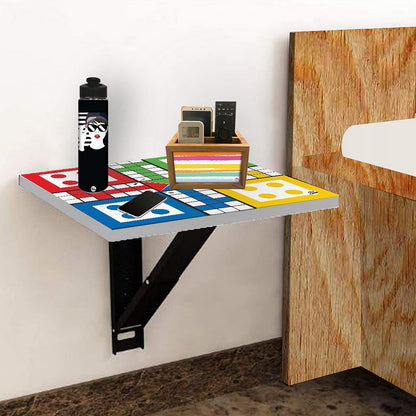 Fold Down Wall Mounted End Table  - Ludo Nutcase