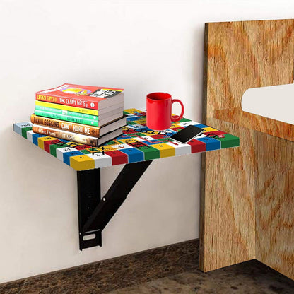 Bedside Table for Bedroom  - Snake Ladder Multicolor Nutcase