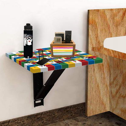 Bedside Table for Bedroom  - Snake Ladder Multicolor Nutcase