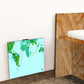 Set Top Box Stand Wall Mount - Sky Blue Map Design Nutcase