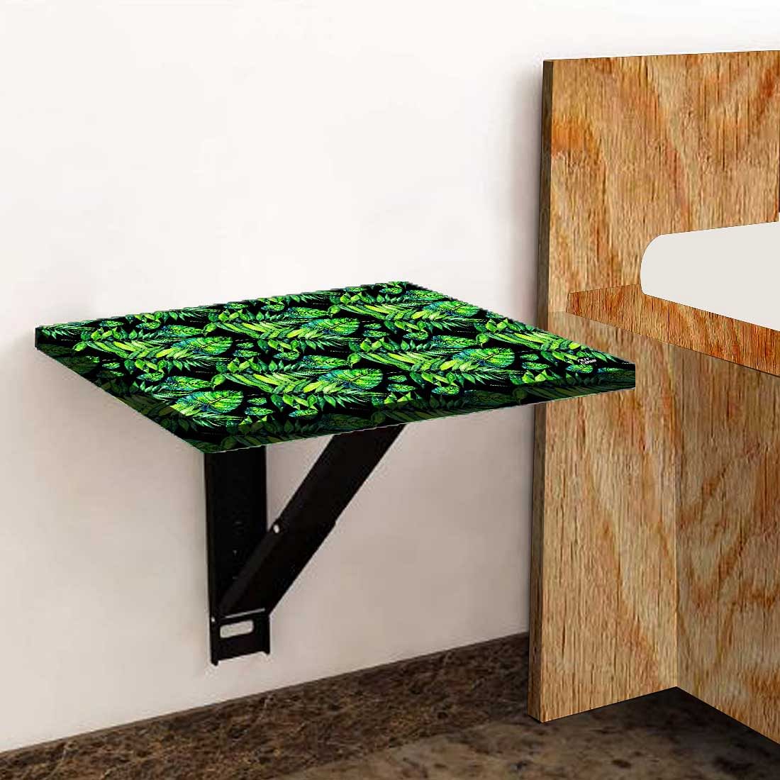 Fold Down Table - Green Tropical Nutcase
