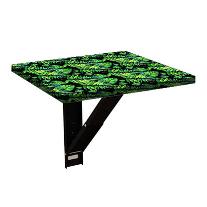 Fold Down Table - Green Tropical Nutcase