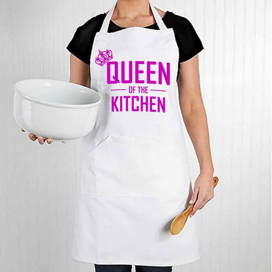 Apron For Kitchen for Women Baking Cooking - QUEEN Nutcase