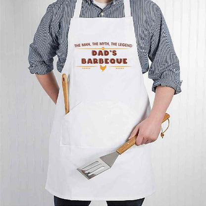 Apron For Kitchen for Dad  Fathers Day Gift Baking Cooking - Daddy Nutcase