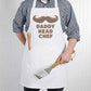 Apron For Kitchen for Dad  Fathers Day Gift Baking Cooking - Daddy Head Chef Nutcase
