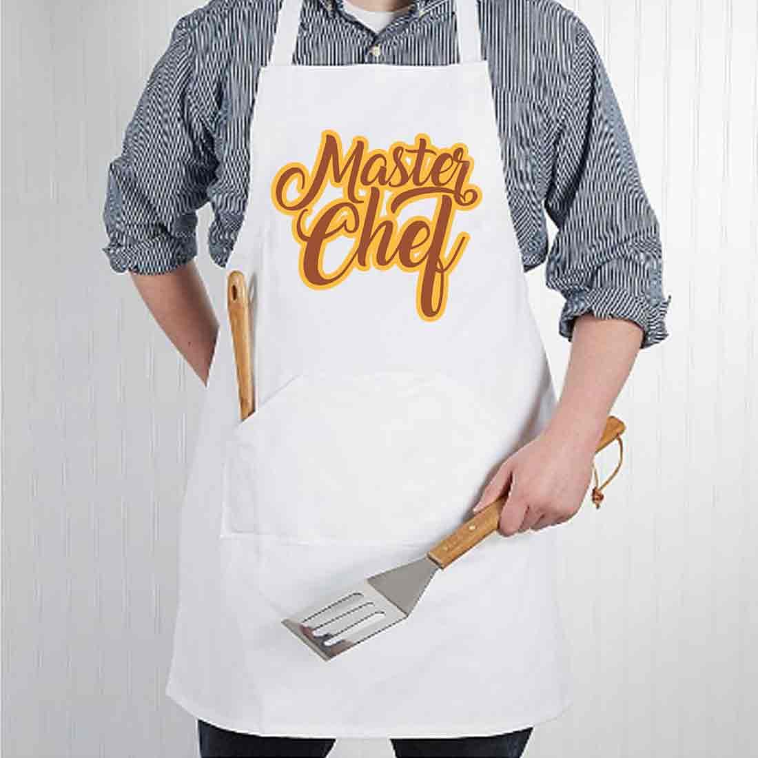 Apron For Kitchen for Women Baking Cooking - Master Chef Nutcase
