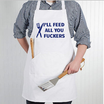 Apron For Kitchen for Men Baking Cooking - Funny Style Aprons Nutcase