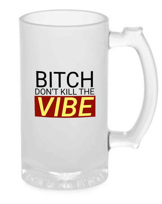 Modern 16oz Beer Mug  -  Vibe Nutcase