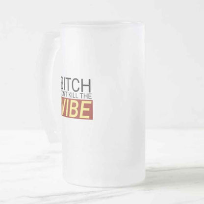 Modern 16oz Beer Mug  -  Vibe Nutcase