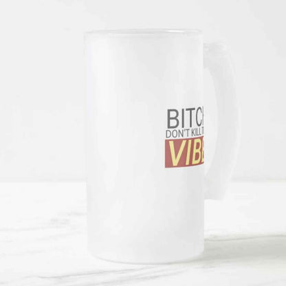 Modern 16oz Beer Mug  -  Vibe Nutcase