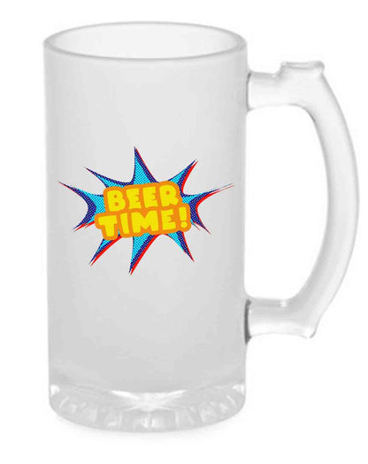 Modern 16oz Beer Mug   -  Beer Time Nutcase