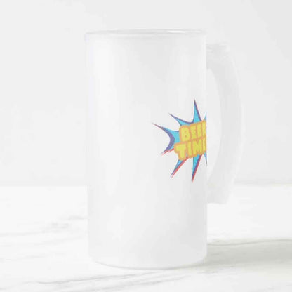 Modern 16oz Beer Mug   -  Beer Time Nutcase