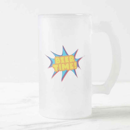 Modern 16oz Beer Mug   -  Beer Time Nutcase