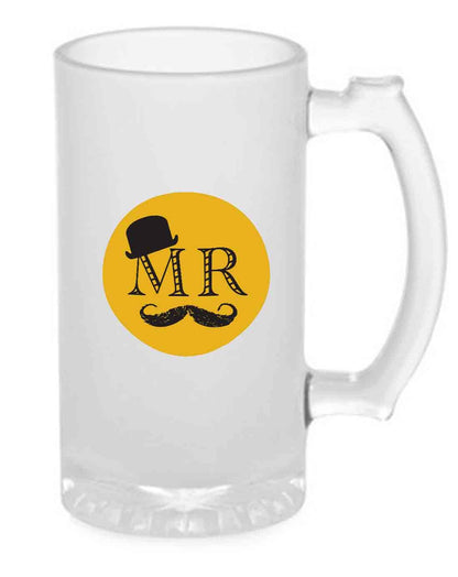 Branded 16oz Beer Glass  -  Mr. Nutcase