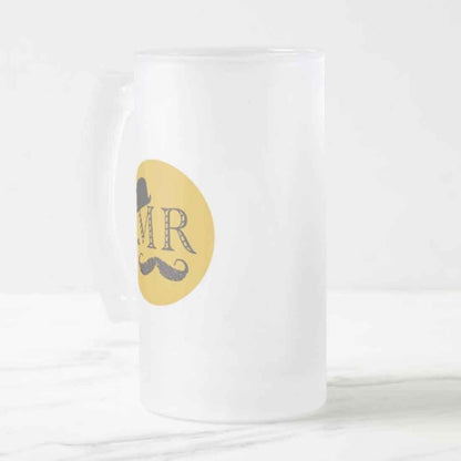 Branded 16oz Beer Glass  -  Mr. Nutcase