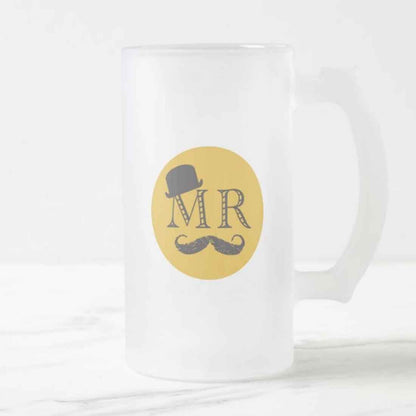 Branded 16oz Beer Glass  -  Mr. Nutcase