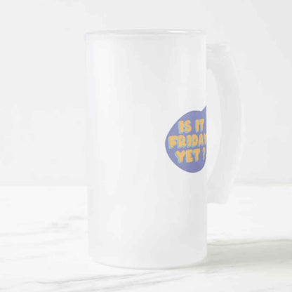 Designer 16oz Beer Mug   -  Friday Nutcase