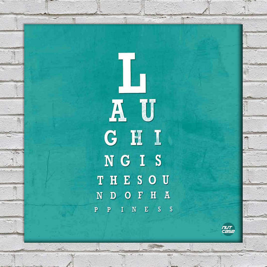 Wall Art Decor Panel For Home - Laughter Eye Test Nutcase