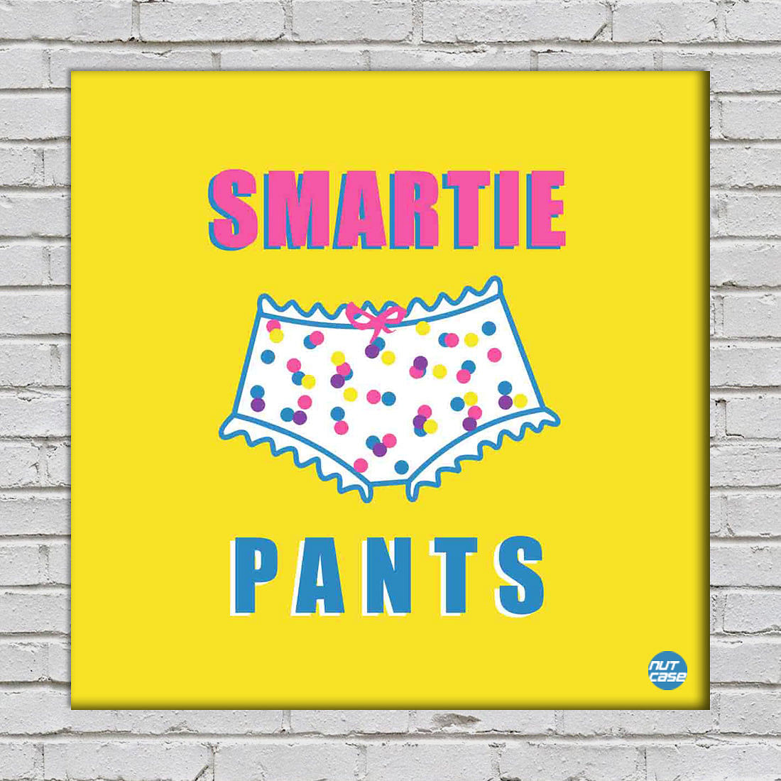 Wall Art Decor Panel For Home - Smartie Pants Nutcase