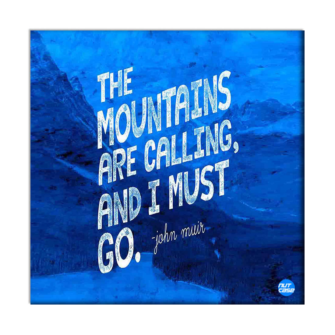 Wall Art Decor Panel For Home - The Mountains Nutcase