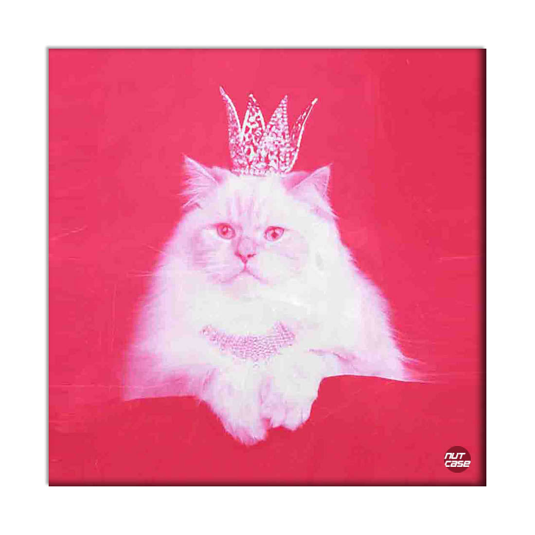 Pink Wall Art Decor For Living Room - Cat Nutcase