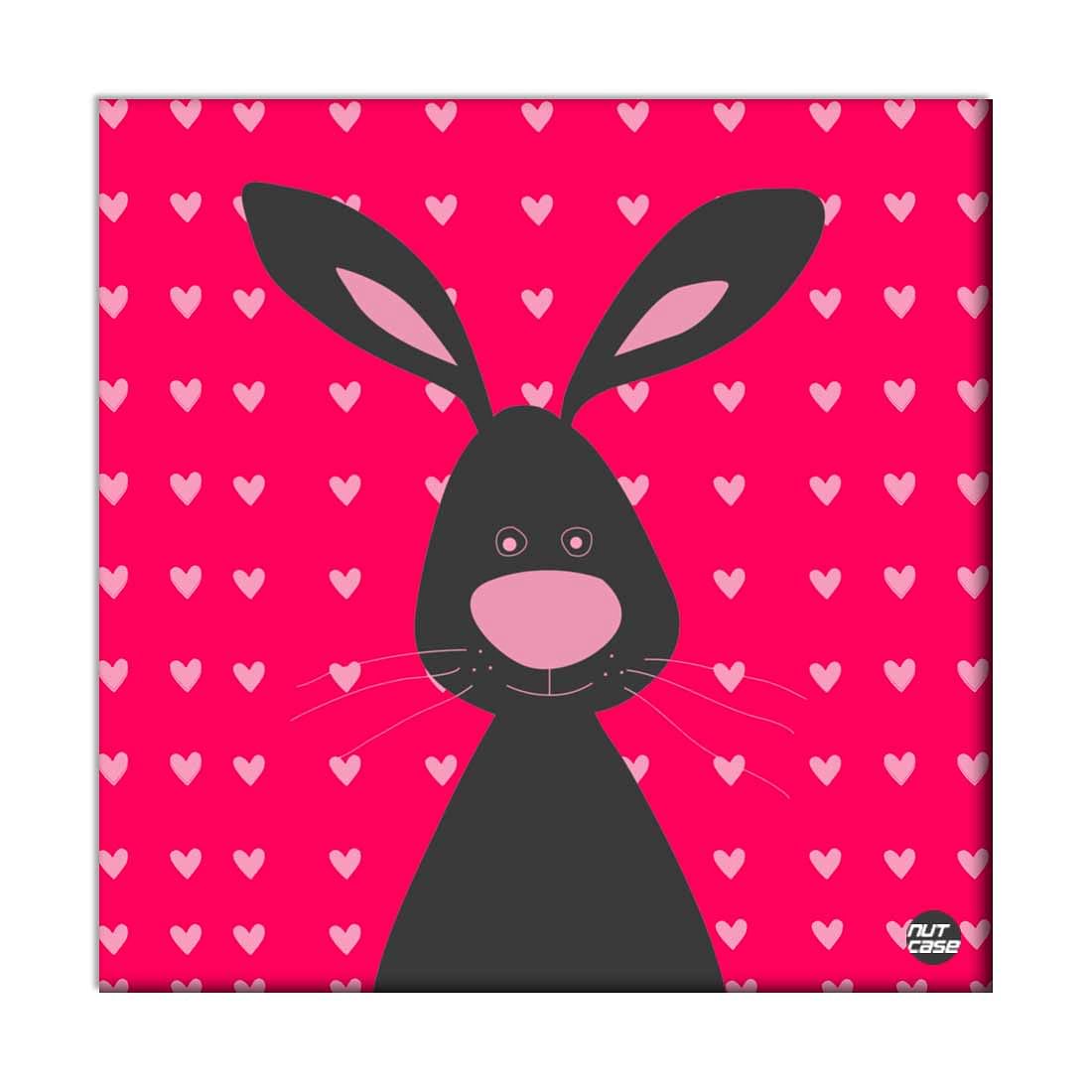 Wall Art Decor Panel For Home - Pink Rabbit Nutcase