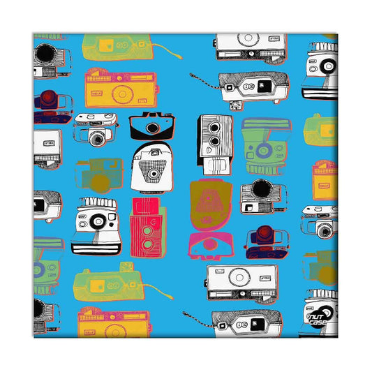 Wall Art Decor Panel For Home - Colourful shot cameras Nutcase