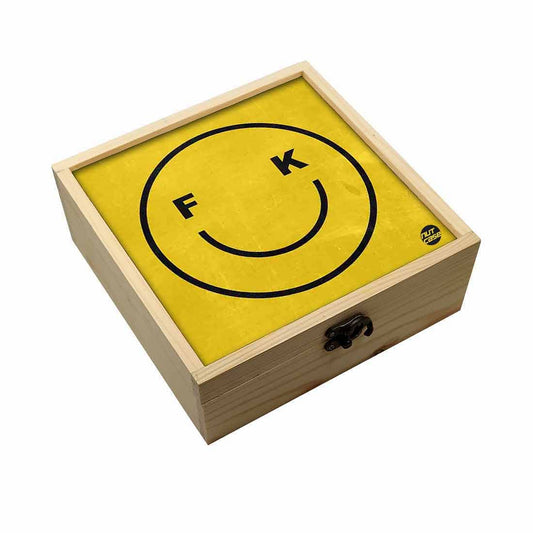 Jewellery Box Makepup Organizer -  Smiley Face Nutcase