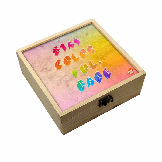 Jewellery Box Makepup Organizer -  Stay Colorful Nutcase